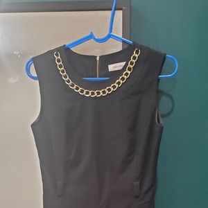 Black Calvin Klein dress
